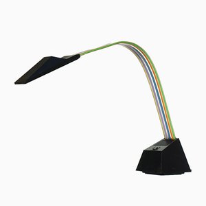 Lámpara de mesa Nastro posmoderna italiana de Alberto Fraser para Stilnovo, años 80