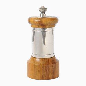 French Silver-Plated Pepper Mill from Christofle, 1960s