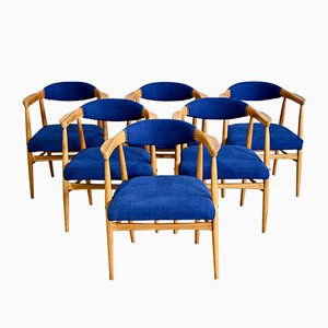 Chaises de Salon Mid-Century Scandinaves, 1960s, Set de 6
