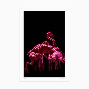 Flamingos Giclée Print by Dadodu, 2019