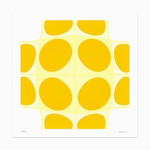 Imprimé Composition Composition Giclée Jaune par Dadodu, 2010