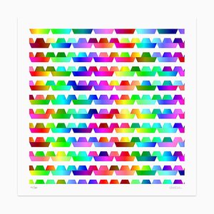 Color Waves Giclée Print by Dadodu, 2013