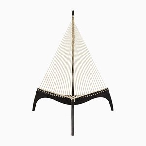 Dänischer Mid-Century Harp Chair von Jørgen Høvelskov für Jørgen Christensen