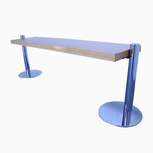 Mid-Century Ash Console Table by Sergio Asti for Poltronova