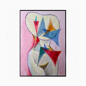 Woman's Torso with 28 Triangles by Guido Dragani, 2006