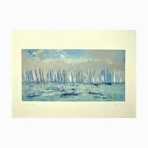 Martine Goeyens, La Regata, 21st Century, Original Print Digigraph