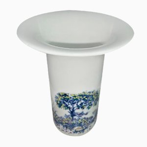 Vase en Porcelaine par Bjord Wiinblad pour Rosenthal, 1970s