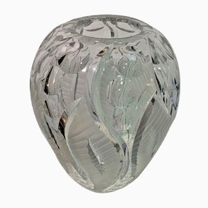 Crystal Vase from Bohemia, 1970s