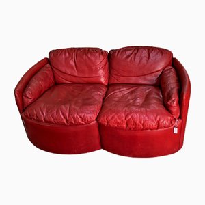 Vintage Leatherette Sofa, 1970s