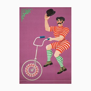Affiche Cirque par Hubert Hilscher, 1970s