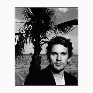 Ethan Hawke Framed in Black by Kevin Westenberg