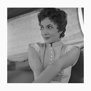 Gina Lollobrigida Archival Pigment Print Framed in White from Galerie Prints