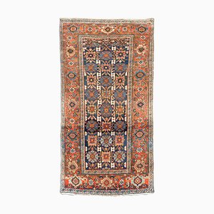Antique Middle East Geometric Rug with Border