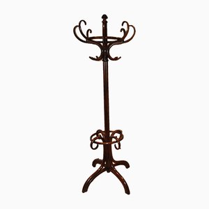 Antique Hungarian Standing Coat Rack from Thonet