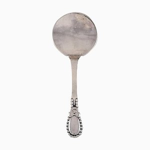 Evald Nielsen Number 13 Serving Spade in Hammered Silver 830, 1922