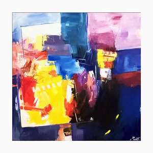 Luigi Marotti, Colors of the City, 2020, Painting