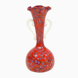 Vase aus Murano Glas von Fratelli Toso, 1960er