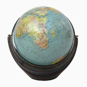 Small Terrestrial Globe from Columbus Verlag Paul Oestergaard, 1950s