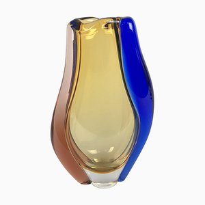 Vase en Verre par Hana Machovska pour Mstisov Glassworks, 1960s