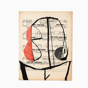 Tommaso Cascella, Notas musicales, 2009, Mixed Media