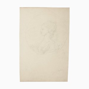 Figure, 19th Century, Pencil