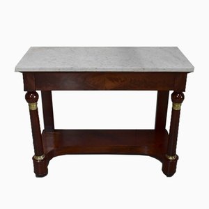 Empire Mahogany Console Table