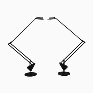 Flamingo Table Lamps by Fridolin Naef for Luxo, 1980s, Set of 2