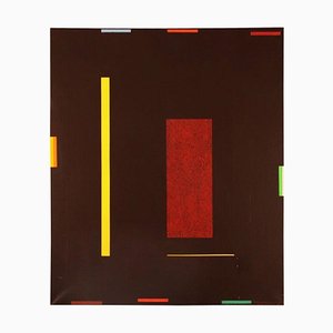 Holger Jansson, Abstract Composition, 1996, Huile sur Toile