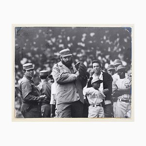 Alberto Korda "Fidel Castro che gioca a baseball" Cuba 1970 1970