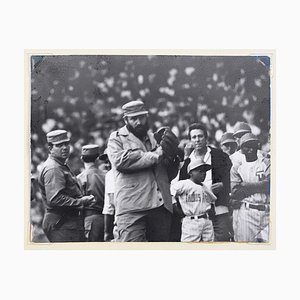 Alberto Korda "Fidel Castro playing baseball" Cuba 1970 1970