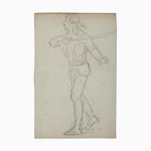 Theatrical Costume, 20th Century, Pencil Drawing