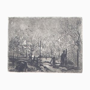 Winter Garden, Offset Print on Paper, 20th Century