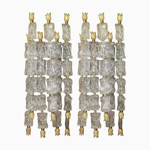 Sconces by Ercole Barovier for Barovier & Toso, 1950s, Set of 2