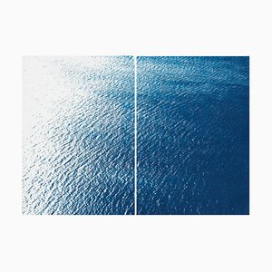 Smooth Bay en Méditerranée, Cyanotype, 2019