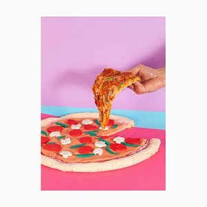 Ryan Rivadeneyra, Still Life Pizza, 2013, Stampa Giclée