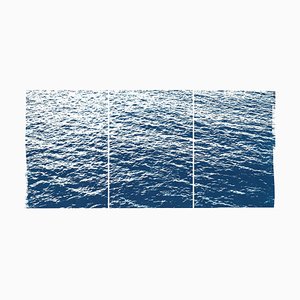 Paysage Marin Vif à Capri, Cyanotype, 2019