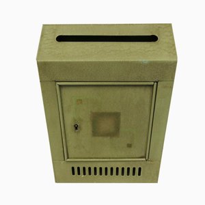 Art Deco Metallbriefkasten