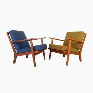 Vintage Danish Lounge Chairs by Aage Pedersen for Getama 1960s, Set of 2