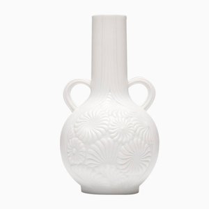 Vase aus Biskuitporzellan von AK Kayser, 1960er
