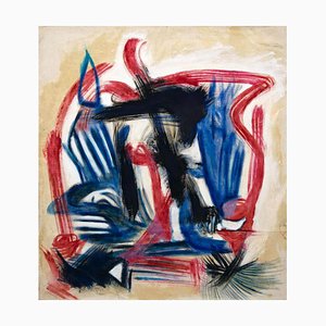 Giorgio Lo Fermo, Abstract Composition, 2020, Original Oil on Canvas