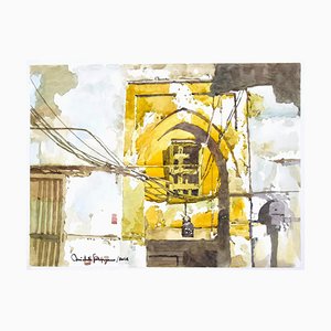 Michele Cascarano, Sicily, 2010s, Original Watercolor