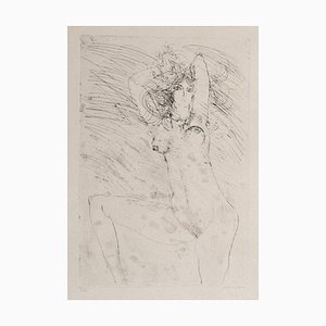 Sergio Barletta, Nude, Etching, 1972