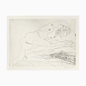 Sergio Barletta, Nude, 20th Century, Original aguafuerte