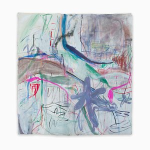 Sei mein Blue Bird (Abstract painting) 2020