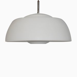 Vintage Italian White Ceiling Lamp from Eco Light
