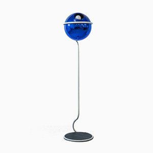 Blue Murano Glass Floor Lamp from Murano, 1960s