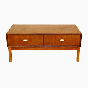Schwedischer Teak Konsolentisch, 1960er