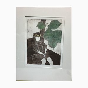 Unknown, Peace Plant, Etching