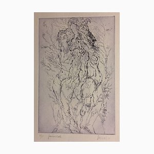 Kurt Steinel, 1929-2005, Faunisch, gravure à l'eau forte