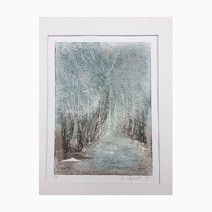 Giguels, Forest 2, Etching